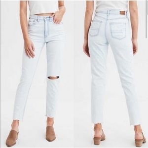 High rise american eagle jeans